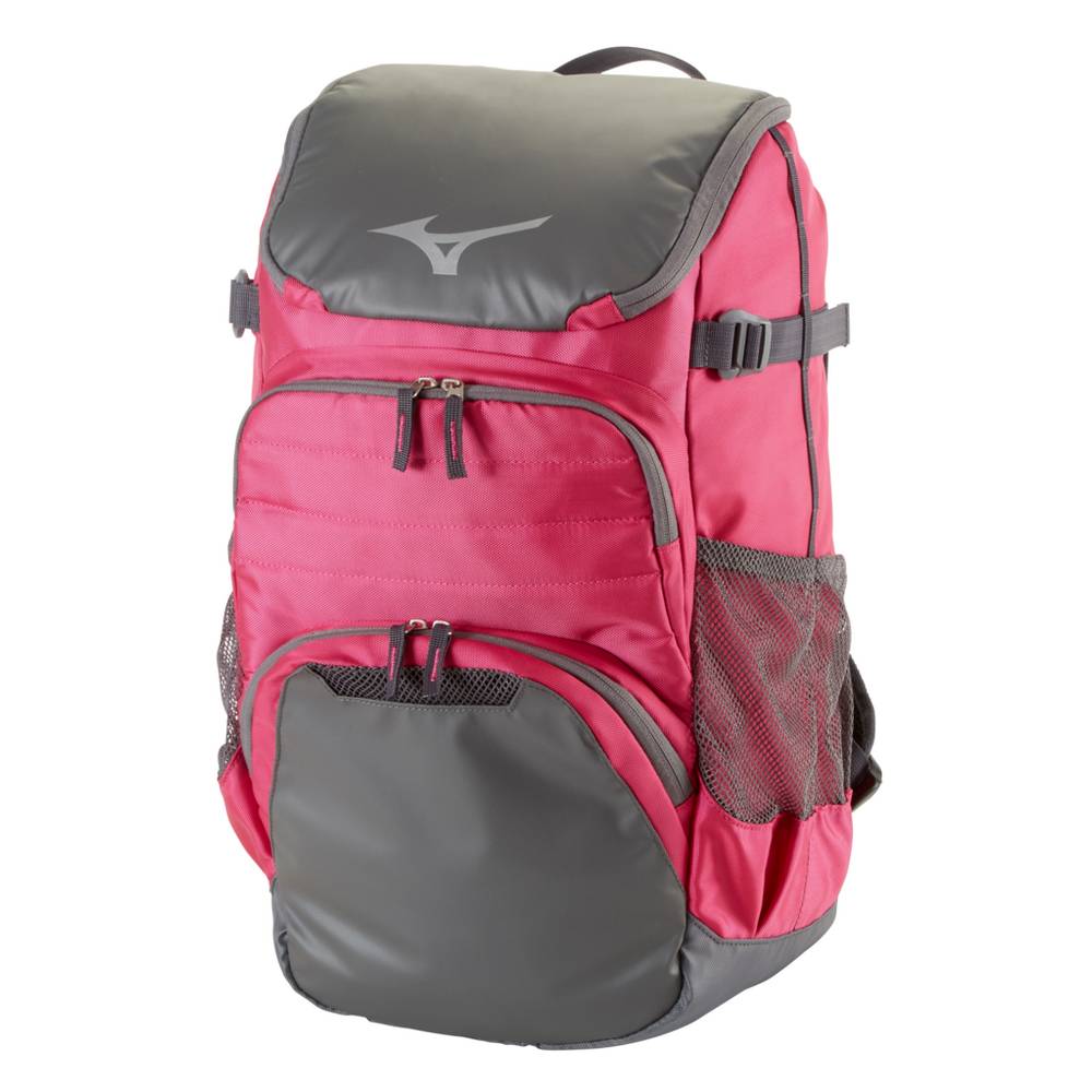 Mizuno Organizer OG5 - Erkek Sırt Çantası - Pembe/Siyah Türkiye (ULMTRP-645)